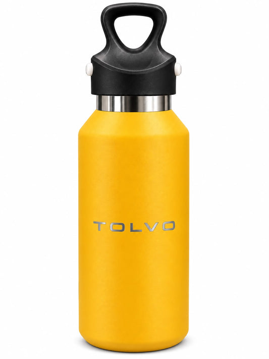 TOLVO ZENITH | 600ml | Twist-Free/No-Screw | Insulated Stainless Steel Spill-proof bottle