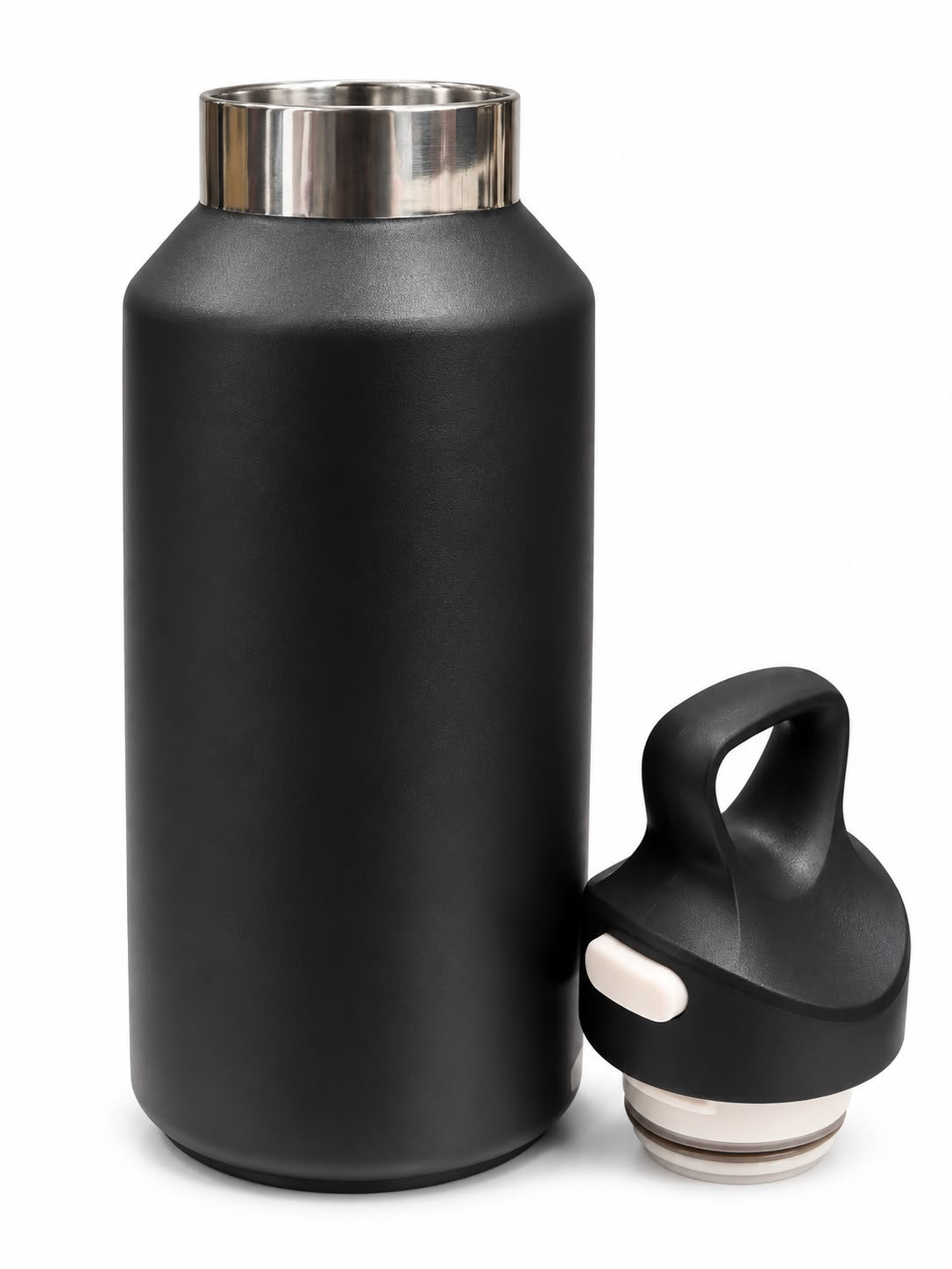 TOLVO ZENITH | 600ml | Twist-Free/No-Screw | Insulated Stainless Steel Spill-proof bottle